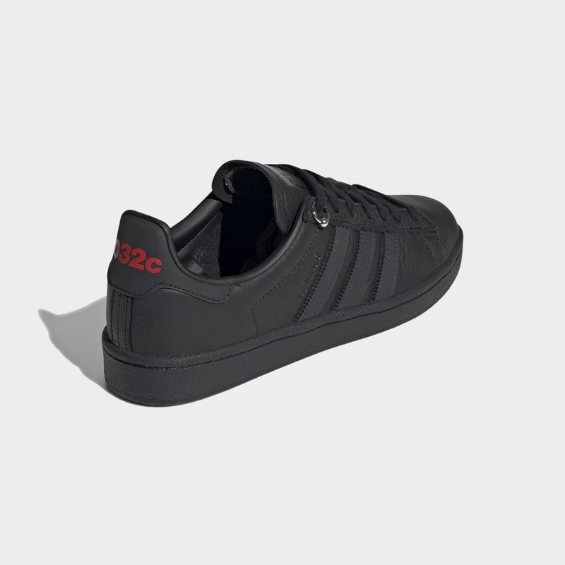 032c x adidas Campus Prince Albert Black FX3495 Grailify